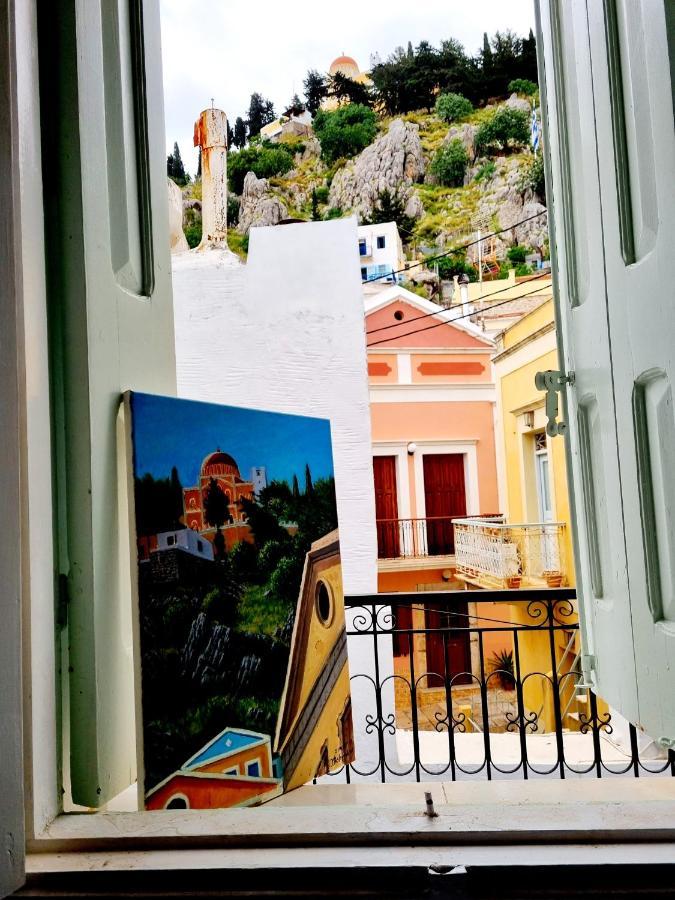 Kozas Art House, Symi Leilighet Eksteriør bilde
